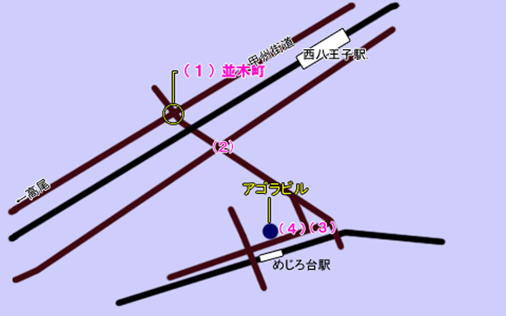 わたなべ歯科医院地図2